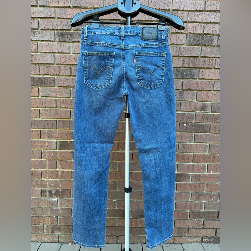 511 Slim Fit Levi Strauss Levi's Denim Blue Jeans Youth Size 16 Reg 28 X 28 EUC
